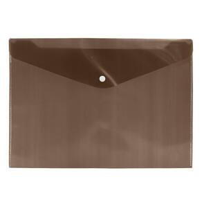 Pasta Envelope A3 Yes Horizontal Com Botão Db80A3 Fumê