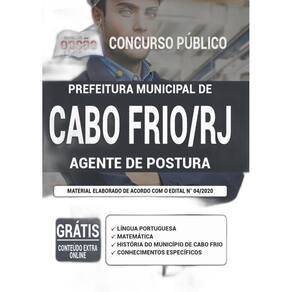 Apostila Município Cabo Frio Rj - Agente De Postura