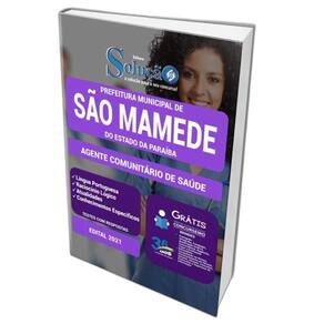 Apostila São Mamede Pb - Agente Comunitário De Saúde