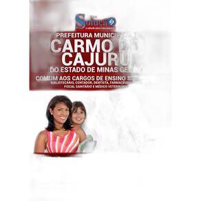 Apostila Carmo Do Cajuru Mg - Comum Aos Cargos Superior