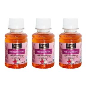 Oleo De Rosa Mosqueta Ouribel Capilar E Corporal 100Ml - 3Un