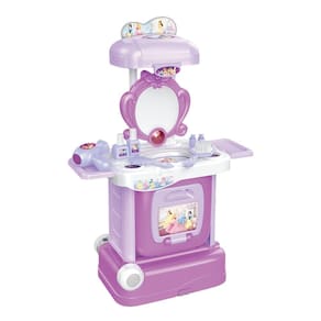 Mala De Viagem Penteadeira 2 Em 1 Princesas Disney Multikids