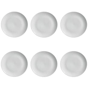 Conjunto De Pratos Rasos 06 Peças Coup Trendy Porto Brasil