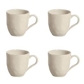 Conjunto De Canecas 04 Peças Orgânico Clay Porto Brasil