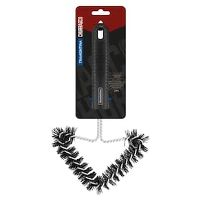 Escova Para Grelha Tramontina Churrasco C- Estrutura De Aço Inox Cerdas De Nylon