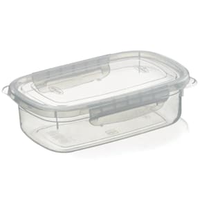 Pote Com Tampa De Travas 1,1 Litros Para Lava-louças, Micro-ondas, Freezer Livre De Bpa