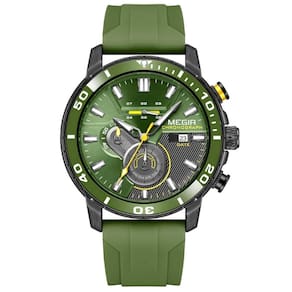 Relógio Masculino Quartzo Esportivo Luminoso Impermeável - Verde