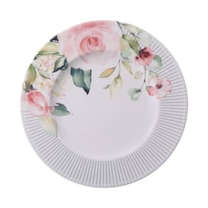 Prato Raso Tramontina Ornatta Porcelana Decorada 28cm Tramontina