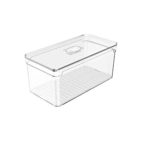 Organizador De Geladeira Com Tampa Clear Fresh Ou 5l