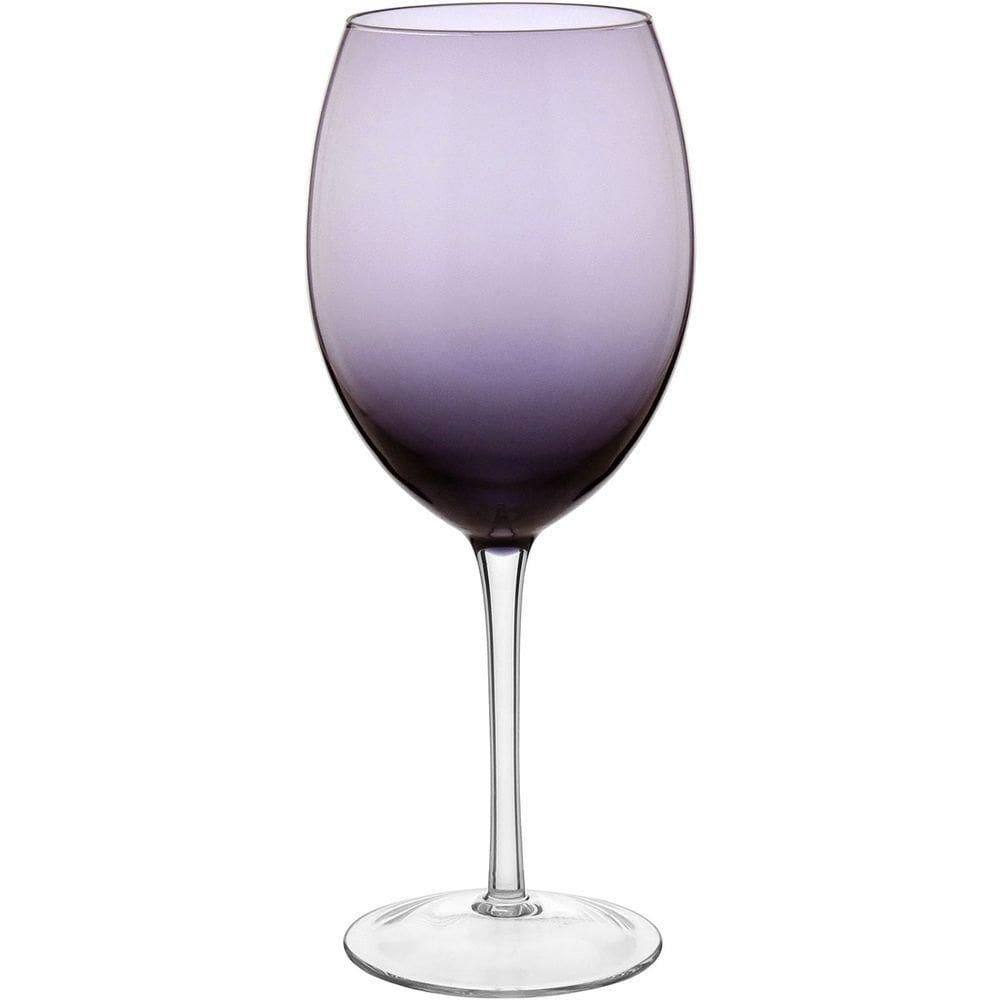 Jg 2pç Taça água Home&co Opus Vidro 590ml 23x9x9cm Violeta