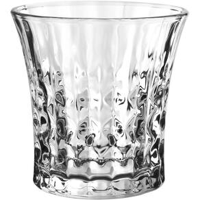 Jogo 6 Copos Drink Uisque Baixo Home&co Eco Crystal 260ml 9x9x9cm Transparente
