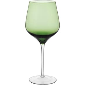 Jogo 2 Taças água Vinho Home&co Ballet Vidro 540ml 23x10x10cm Verde
