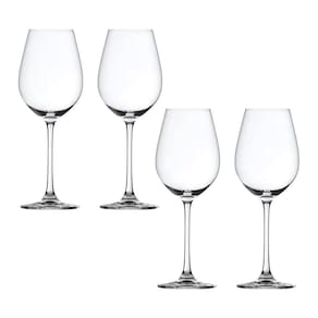 Conjunto De 4 Taças Para Vinho Branco Em Vidro Cristalino Salute Spiegelau