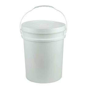 Balde Industrial 12,5l Com Tampa Branco R.0734 Jaguar