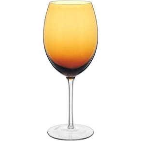 Jogo 2 Taças água Vinho Home&co Opus Vidro 590ml 23x9x9cm âmbar