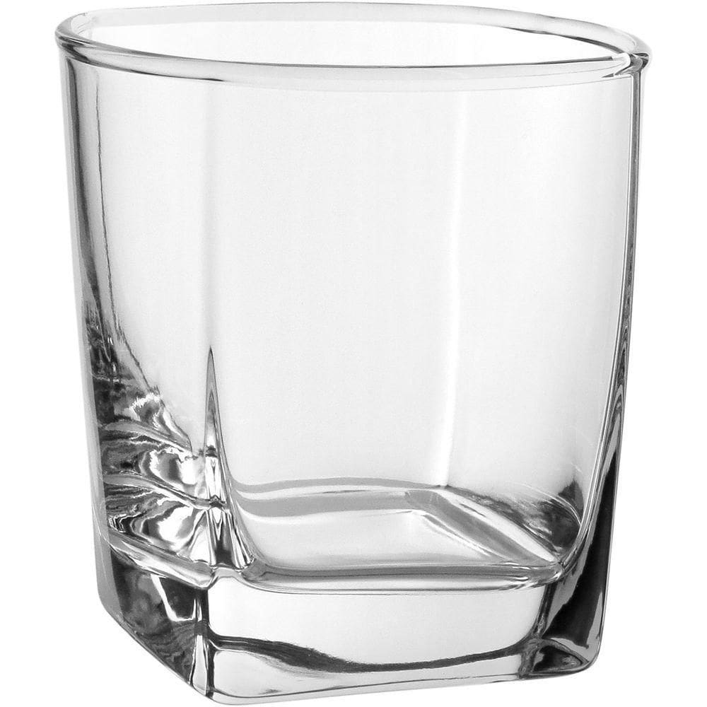 Jogo 6 Copos Drink Baixo Home&co Vidro 250ml 9x8x8cm Transparente