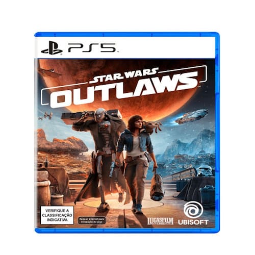 Imagem do produto Star Wars Outlaws PS5 - Físico em Casas Bahia