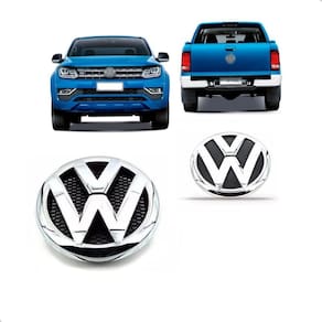 Kit Emblema Amarok 2013 A 2016 Grade E Tampa Traseira
