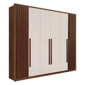 Guarda Roupa 6 Portas 6 Gavetas Anápolis Ripado Valverde Canion Off White