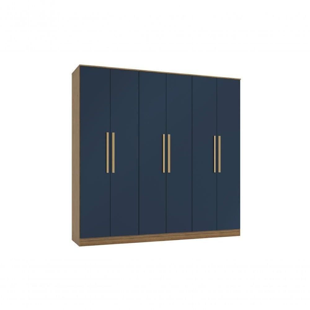 Guarda-roupa 6 Portas 4 Gavetas Kappesberg Adapt - Profundo