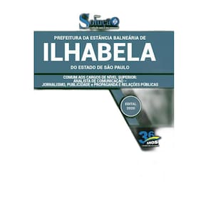 Apostila Ilhabela Sp - Comum Aos Cargos De Nível Superior