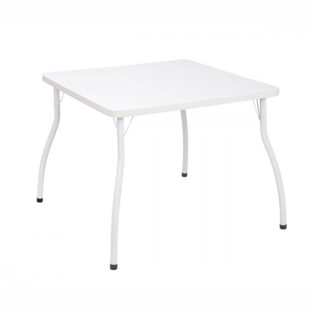 Mesa De Jantar Tampo 0,90 X 0,90 Branco Fil Móveis Branco