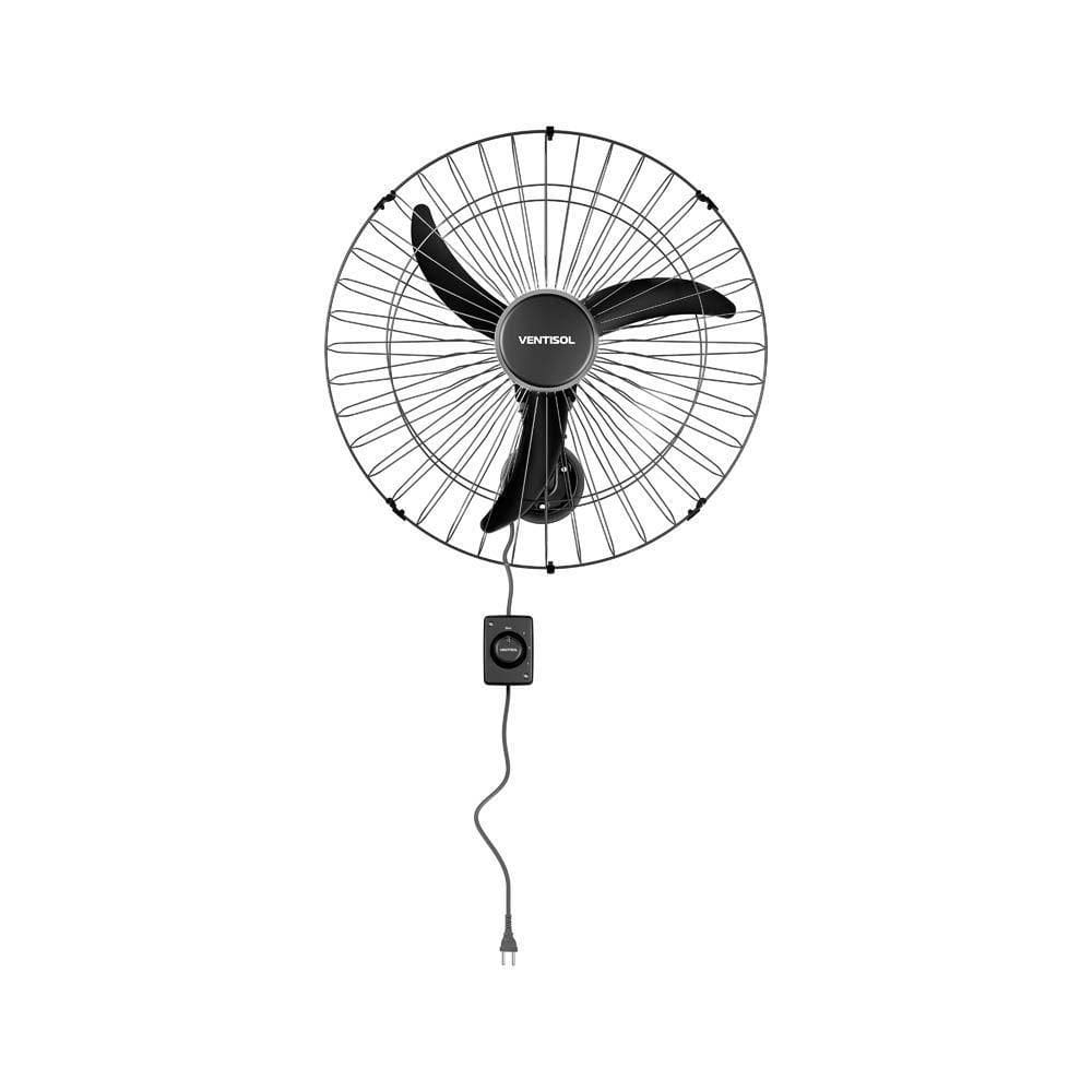 Ventilador de Parede Ventisol 60CM Preto Bivolt 543