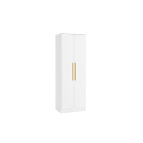 Guarda-roupa 2 Portas 2 Cabideiros Kappesberg Adapt Branco