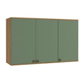 Armário Aéreo Celeste Kappesberg 100% Mdf 3 Portas