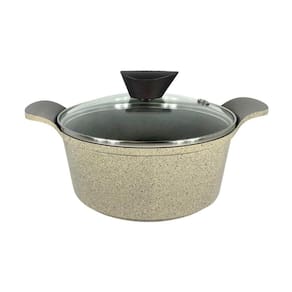 Caçarola 24cm/4,6l Com Revestimento Cerâmico Marble Neoflam Cinza