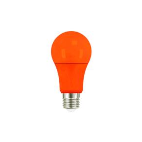 Lâmpada Led Bulbo E27 Luz Laranja 7W Bivolt - Ctb