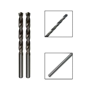Kit 2 Brocas Paralelas De Aço Rápido Hss 5,0Mm