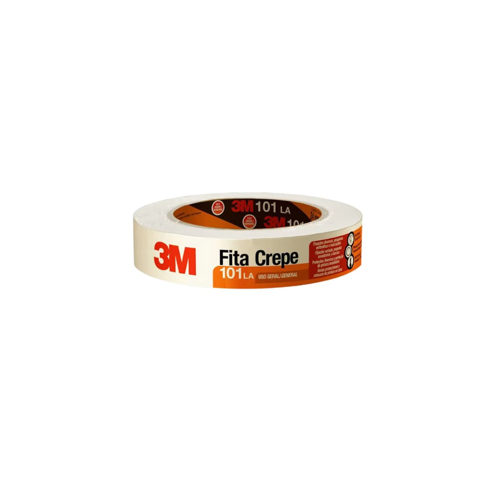 Fita Crepe De Uso Geral 18Mmx50m - 3M