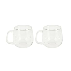 Conjunto De Xícaras Tramontina Para Chá e Cappuccino 200ml 2 Peças