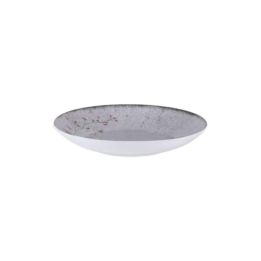 Prato Fundo Tramontina Floralis Em Porcelana Decorada 21 Cm