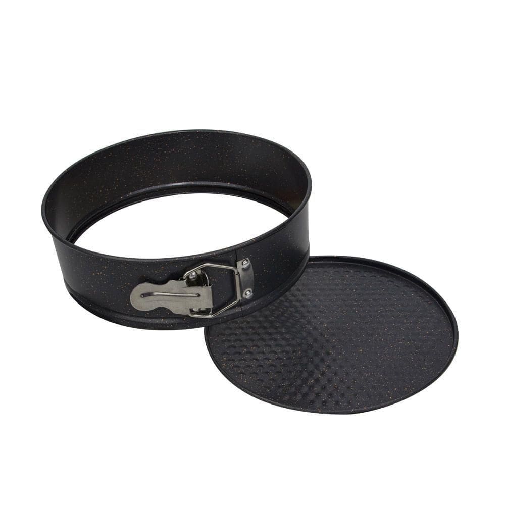 Forma Redonda De Fundo Removível Em Aço Carbono 22,5cm Essence Spicy Preta