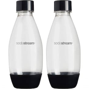 Conjunto De 2 Garrafas Plásticas 500ml Sodastream Preta