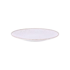 Prato Raso Tramontina Rustico Marrom Maxforce Em Porcelana 27 Cm