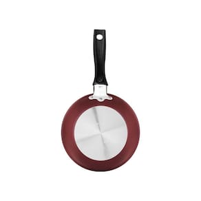 Frigideira Tramontina Turim Em Aluminio Com Revestimento Interno E Externo Em Antiaderente Starflon Max Vermelha 18 Cm 0