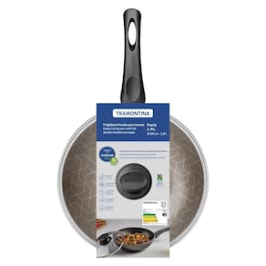 Frigideira Funda Tramontina Paris Em Alumínio Com Revestimento Interno E Externo Em Antiaderente Starflon Max Chumbo Com