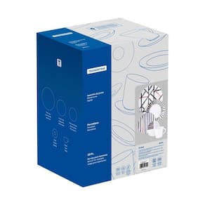 Aparelho De Jantar Tramontina Street Em Porcelana Decorada 20 Peças