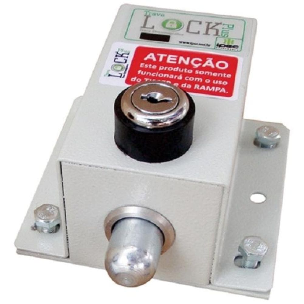 Trava Eletromagnética Lock Plus 127v - Alta Durabilidade