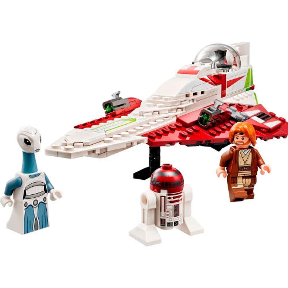Bloco de Montar LEGO 282 Peças Star Wars Tm Caca Estelar Jedi de Obi-Wan Kenobi