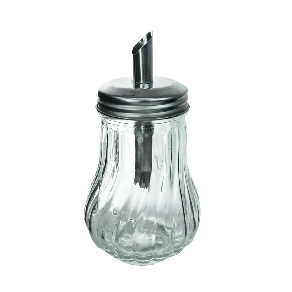Açucareiro De Vidro Com Bico Dosador 180Ml