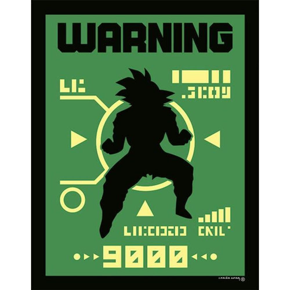 Kit 3 Placas Warning 9000