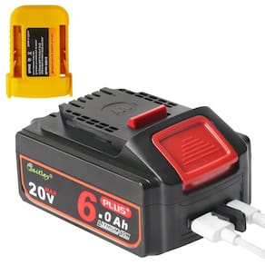 Bateria de reposição Waitley 20V 6.0Ah para ferramentas Dewalt 20V