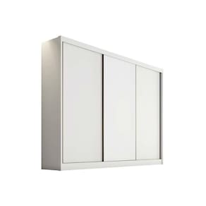 Guarda Roupa Casal 3 Portas E 4 Gavetas Sollo-logan Branco