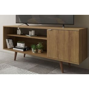Rack Bancada P/tv R1486 Até 42 Polegadas Amêndoa - Tecno Mobili