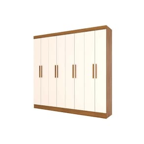 Guarda Roupa Casal 8 Portas E 4 Gavetas B51 Nature-off White