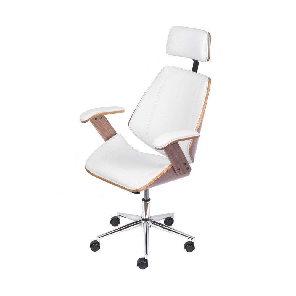 Cadeira Presidente Bergen Baixa - Branco